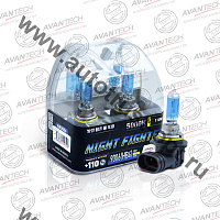 AVANTECH  Лампа высокотемпературная HB4  12V55W (110W) 5000K (AB5006) комплект 2 шт голуб.