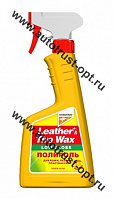 Kangaroo Полироль матовый (кож., рез., пласт.) Leather & Tire Wax Low Gloss,  500мл(матовая)