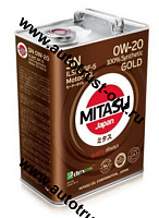 Масло моторное MITASU GOLD Plus SP 0W20  4л синтетическое для бензиновых двигателей  MJ-P02/4