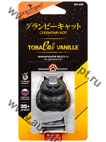 MX-602 Dolce  TobaCAT Vanille  Ароматизатор воздуха  12/бл  