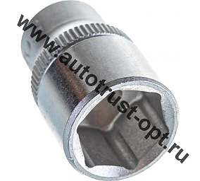 KINGTUL Головка 6-ти гран х 12 мм  1/4"  KT-52512 (аналог ДТ600062)