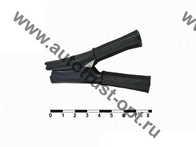 Зажим 8-0040 Black (крокодил)