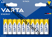 Батарейка VARTA LR06/10BL ENERGY 4106  1 шт (на блист. 10 шт)