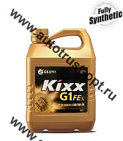 KIXX G1 5W20 SN PLUS/SP 4л BX  /Моторное синтетическое масло для бензиновых двигателей 