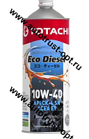 Масло моторное TOTACHI Eco Diesel 10W40 API CK-4/SN  (дизель, п/синт)  1л