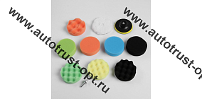 TORSO Круг для полировки, 100мм набор 11 предметов   