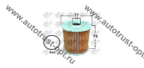 AZUMI Вставка масляная OE22205/ O-205