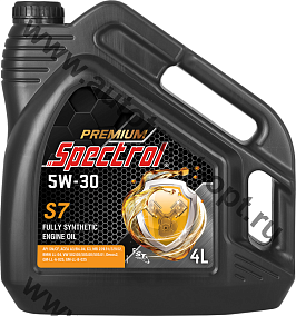 Spectrol PREMIUM S7  5W30  4 л  Масло моторное синтетическое