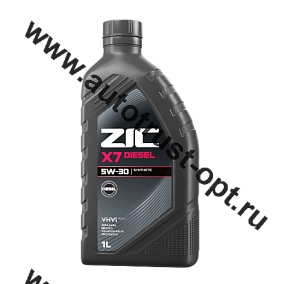 Масло моторное ZIC X7 Diesel  5W30 API CF/SL (дизель, синт) 1л