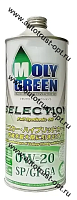 Масло моторное MolyGreen Selection 0W20 SP/GF-6A (синт)  1л