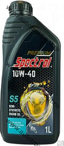 Spectrol PREMIUM S5  10W40  1 л  Масло моторное полусинтетическое