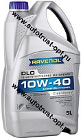 Ravenol DLO 10W40 CF (п/синт)   5л