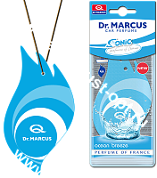 Ароматизатор подвесной "Dr. MARCUS" - SONIC. аромат - Ocean Breeze