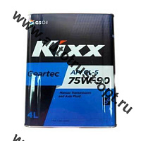 KIXX Geartec  GL-5 75W-90(E)  4L  TIN /Трансмиссионное масло 