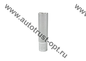 KINGTUL Головка глубокая 6-ти гран х  8 мм  1/4"  KT-5255008 ДТ600258