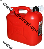 LION Канистра ГСМ 10 л (пласт.) красная