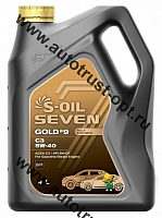 S-OIL  GOLD #9 C3 SN/CF 5W40 Fully Synthetic ( DPF ) 4л
