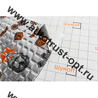 ШУМОФФ  Jack ( 0,27 * 0,37 ) Материал вибродемпфирующий самоклеящийся 