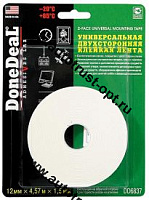 DD6837 Двухсторонняя клейкая лента. (12,7ммХ450см.)