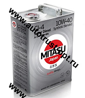 Масло моторное MITASU  SUPER LL DIESEL CI-4  10W40  4л  п/синтетическое для дизельных двиг MJ222/4