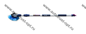 City UP Щетка для мойки телескоп. 2-х секционная  с водоcгоном 26см  CU-617