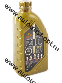 Масло моторное ZIC TOP 5W40  1 л  API SP ACEA A3/B3/B4 (синтетическое)