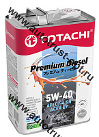Масло моторное TOTACHI Premium Diesel 5W40 API CJ-4/SN (дизель, синт) 4л