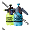 CITY UP Распылитель помповый емкостью 1,5 л (голубой)  CA-890