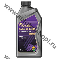 Масло моторное S-OIL 4T RIDER #9 MA2 10W-50 1л