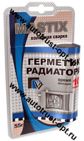 MASTIX  MC 0121 Герметик радиатора 55 г в блистере (холодная сварка)