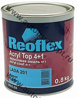 REOFLEX  LADA 201 B  Белая  0,75 л Эмаль воздушной сушки