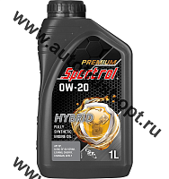 Масло моторное Spectrol PREMIUM HIBRID 0W20 API SP/GF-6A (бензин, синт) 1л