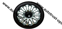 "АКС авто"  Колпак декоративный А-1 серебристо-черный (пруж.)  14" (2)