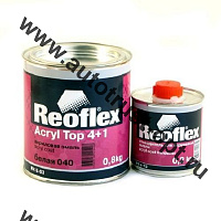 REOFLEX  LADA 201 Белая 0,8 кг 4+1 2K Акриловая эмаль