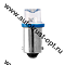 Светодиод 12V T8 BA9S Конус BLUE (A12-4, габарит) Маяк