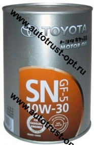 Toyota Motor Oil 10W30 SN/GF-5 (мин) 1л