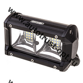 Фары светодиодные OF ROAD SKYWAY 130*75*60мм 12V/24V 54W 6000K 18 диодов ближний свет