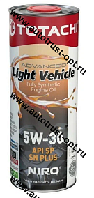 Моторное масло TOTACHI  NIRO LV  Semi-Synthetic SAE 5W30  API SP/SN PLUS  1л 
