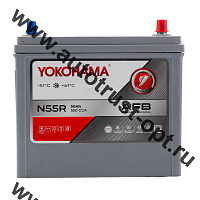 АКБ YOKOHAMA AFB N55R  80B24R 50 а/ч  CCA 550  (237*128*225мм)
