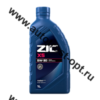Масло моторное ZIC X5  5W30 API SQ, ILSAC GF6, GM Dexos1 Gen2 (бензин, п/синт.) 1л