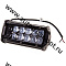 Фары светодиодные OF ROAD SKYWAY 165*70*70мм 12V/24V 36W 6000K 12 диодов дальний свет