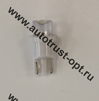 Светодиод 24V T10W2.1x9.5d Конус WHITE (A24-5бц, габарит, повторитель поворота) Маяк