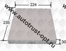 JS Asakashi Фильтр салонный AC-881J/ AC-806