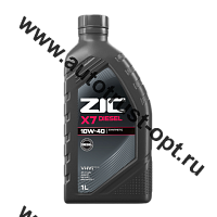 Масло моторное ZIC X7 Diesel 10W40 API CI-4/SL (дизель, синт) 1л