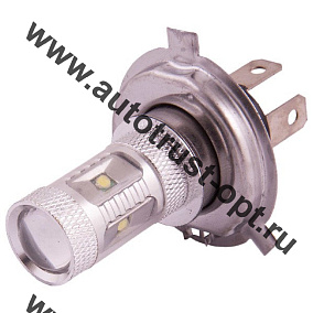 H4 12V 30W 6 диодов с цоколем 1-конт.SKYWAY  (ближний/дальний свет,противотуман. фары)