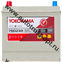 АКБ YOKOHAMA   75D23R 65 а/ч CCA 650 (232*173*220)