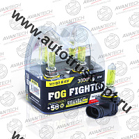AVANTECH  HB4 (9006) 12V55W (85W) 3000K (AB3006) комплект 2 шт желт.