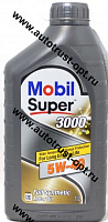 Mobil 1 Super 3000 X1 5W40 SN/SM/CF (синт)  1л
