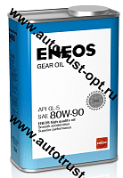 ENEOS Gear Oil 80W90 GL-5 трансмиссионное масло   0.94л