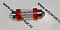 Светодиод 12V AC-2 RED FE-T11x36 S8.5 2LED (салон, номерн. знак) Маяк